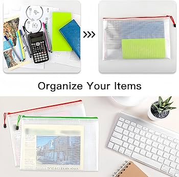 Amazon | Boxonly A3プラスチック財布 ジップロックバッグ